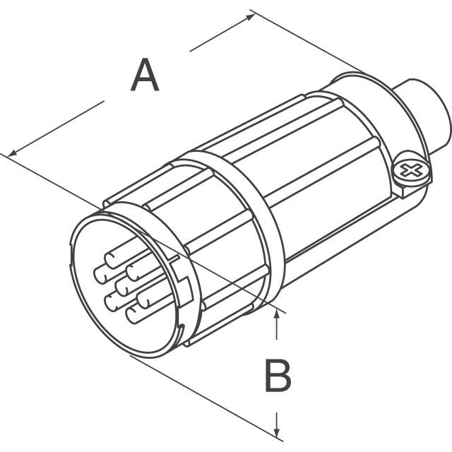 15182-7PG-326 Conxall/Switchcraft  Assemblages de connecteurs circulaires